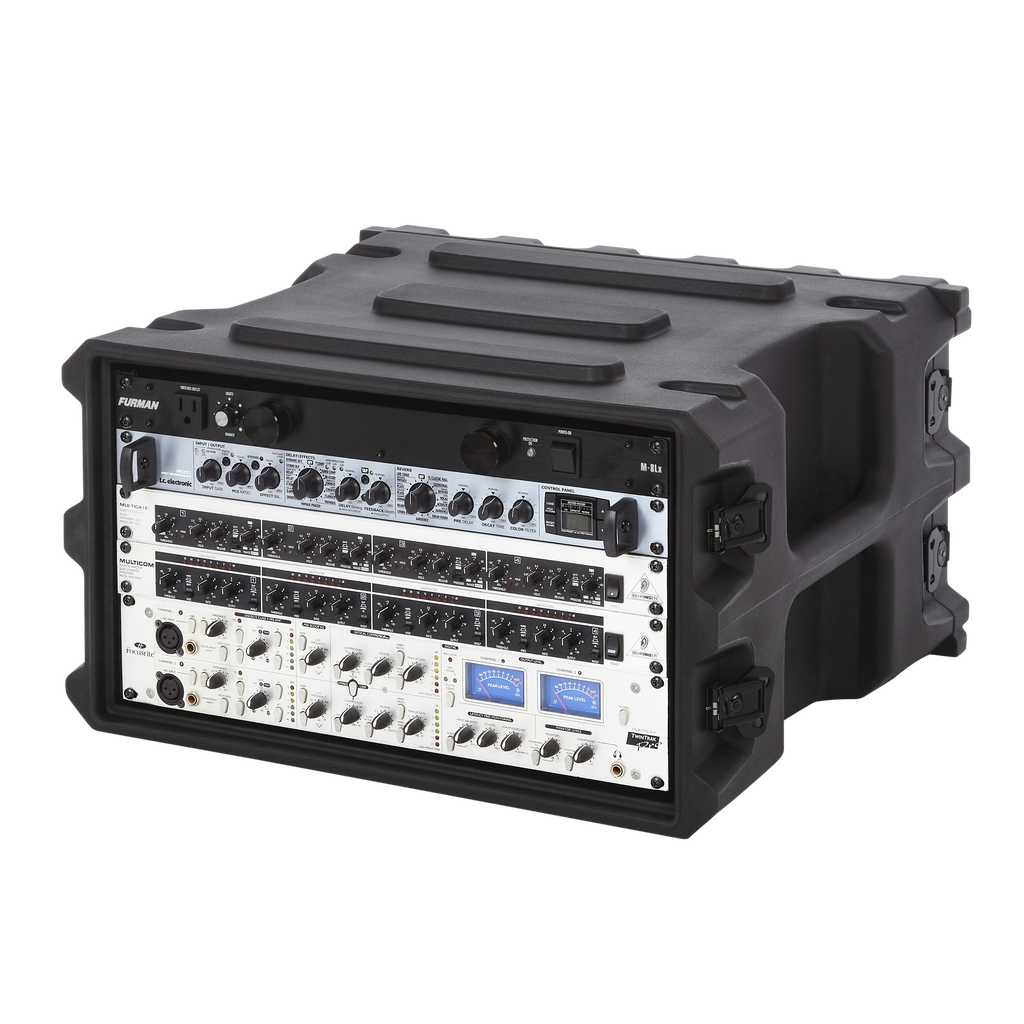 6U, 19" Deep Molded Audio Rack