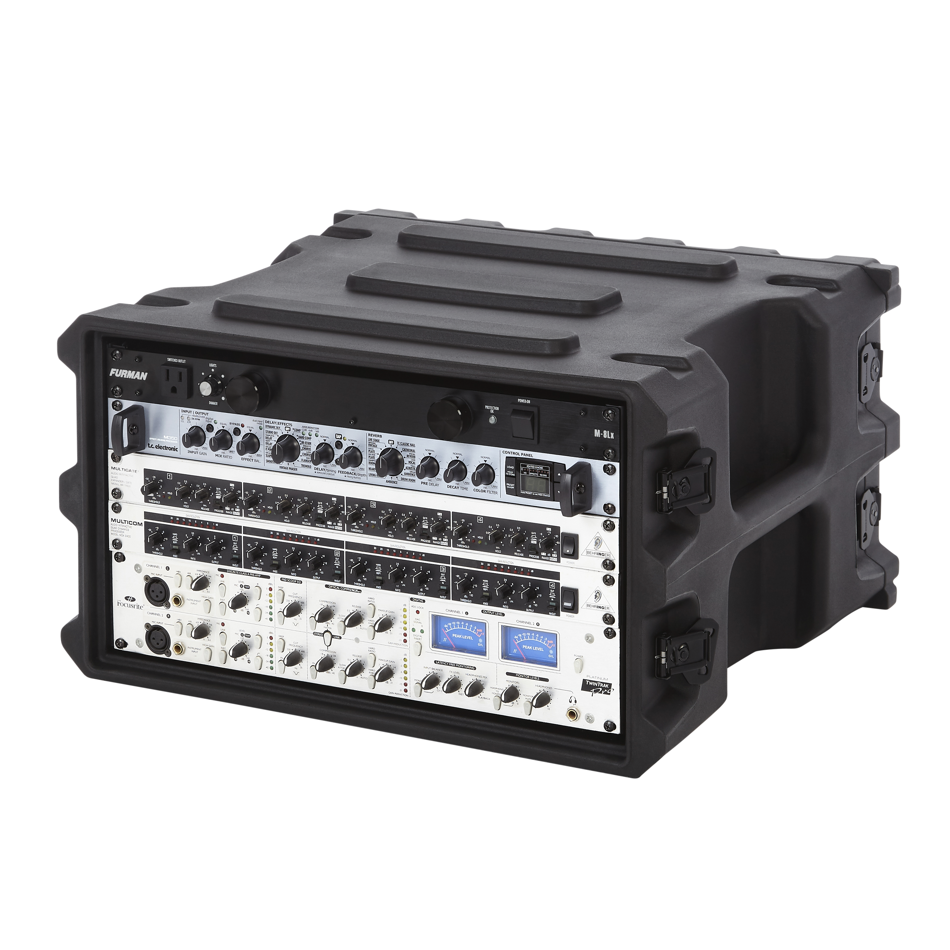 6U, 19" Deep Molded Audio Rack