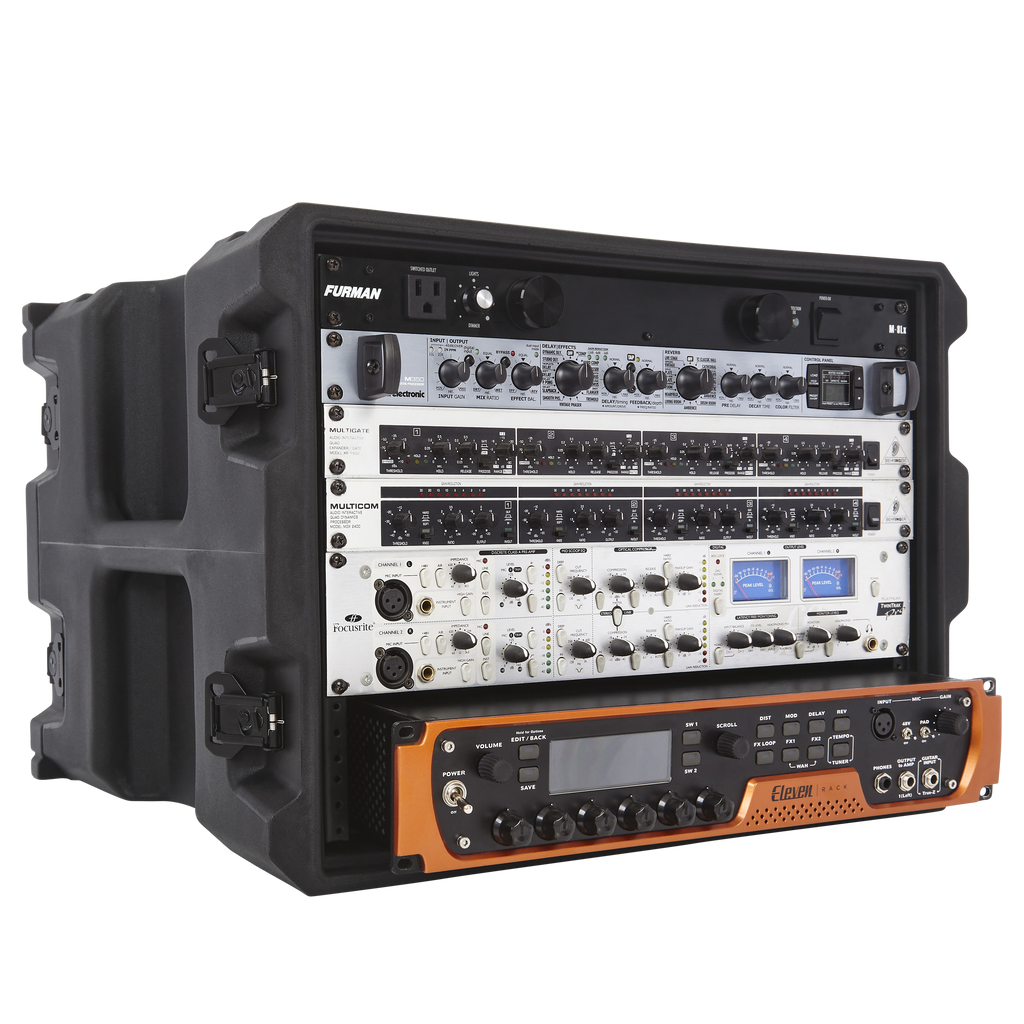 8U, 19" Deep Molded Audio Rack