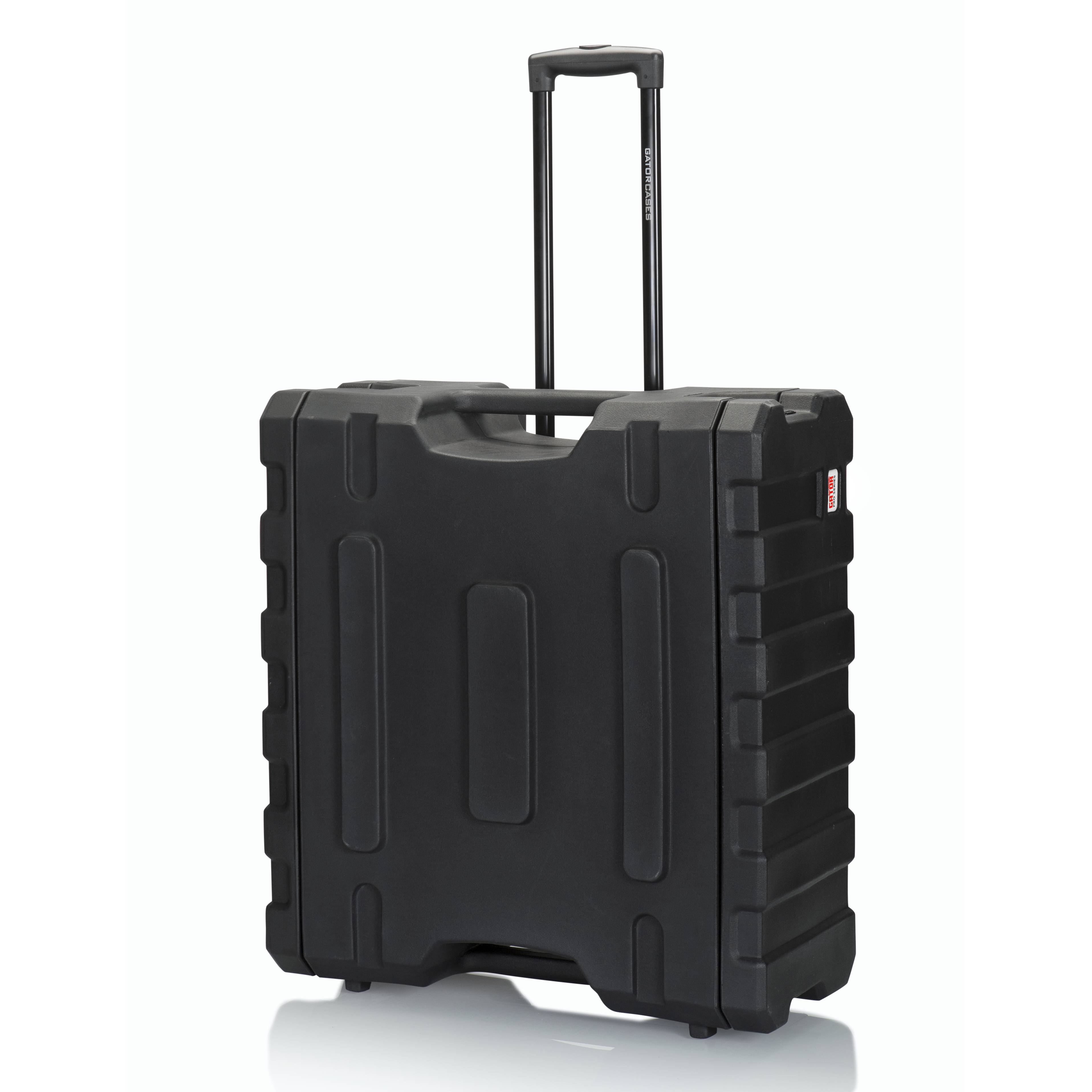 4U, 19" Deep Molded Audio Rack; w/ wheels