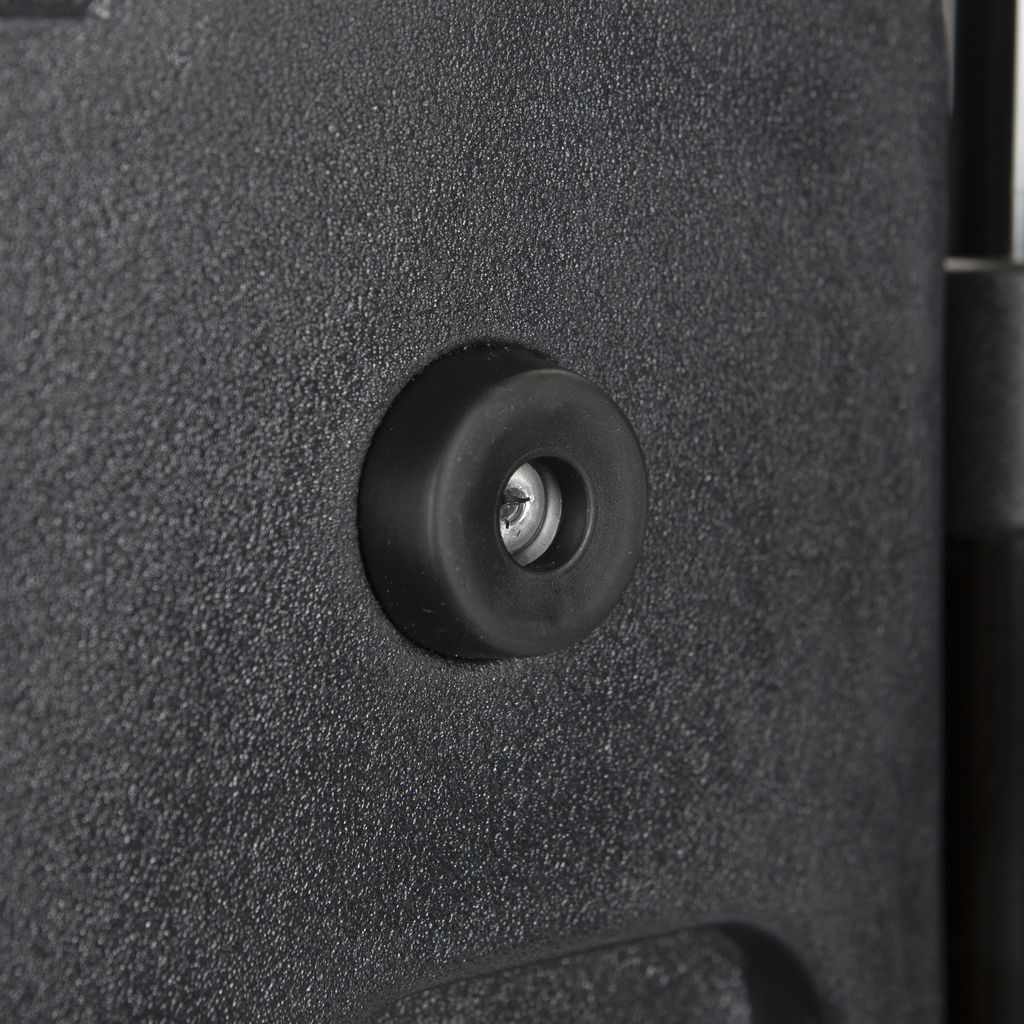 4U, 19" Deep Molded Audio Rack; w/ wheels