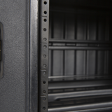 4U, 19" Deep Molded Audio Rack; w/ wheels