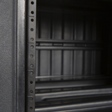 8U, 19" Deep Molded Audio Rack; w/ wheels
