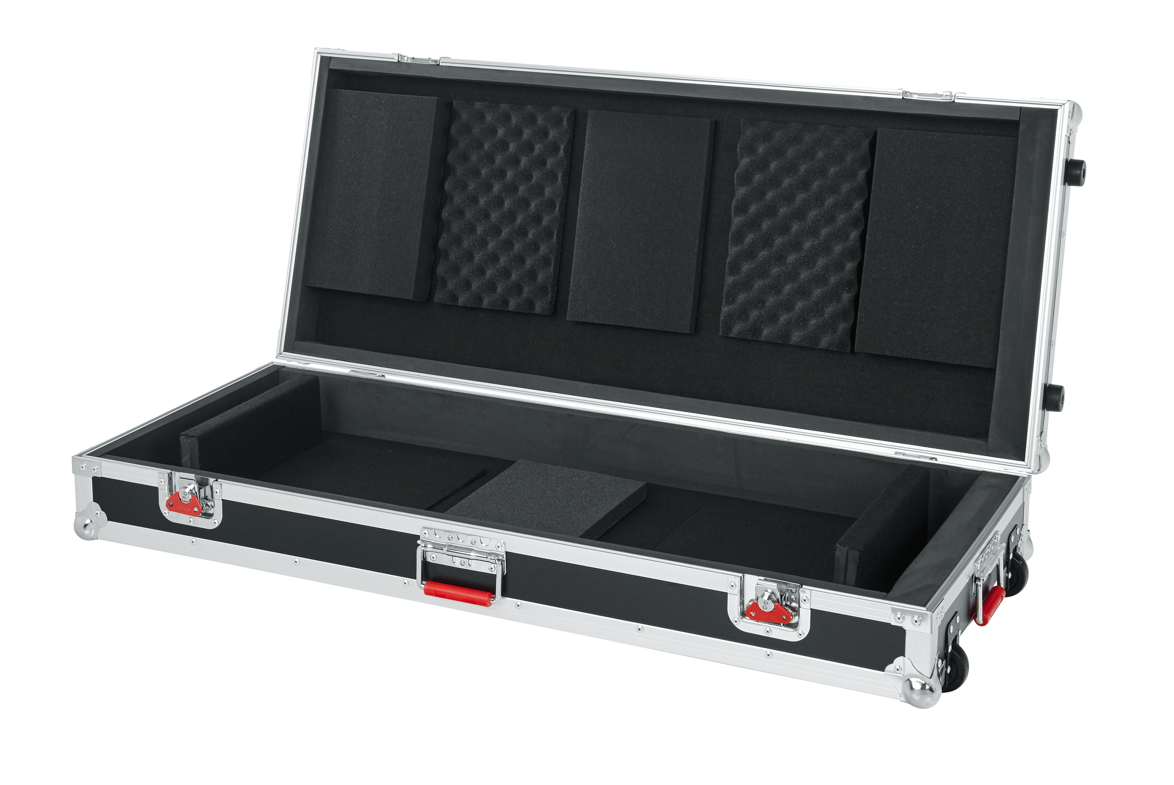 Slim 88 Note Road Case w/ wheels