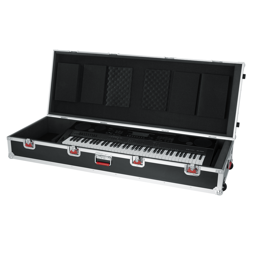 Extra Large 88 Note Road Case w/ wheels