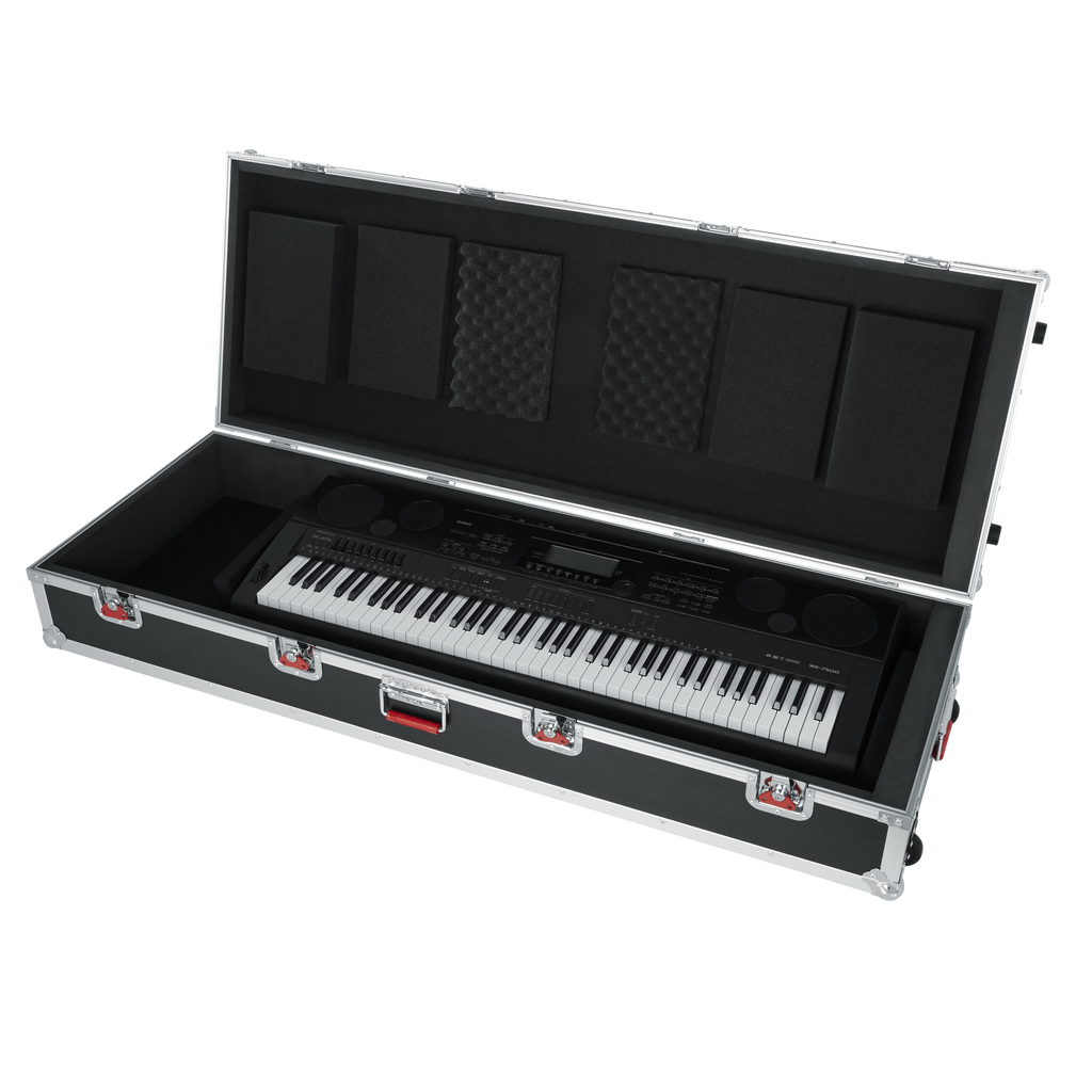 Extra Large 88 Note Road Case w/ wheels