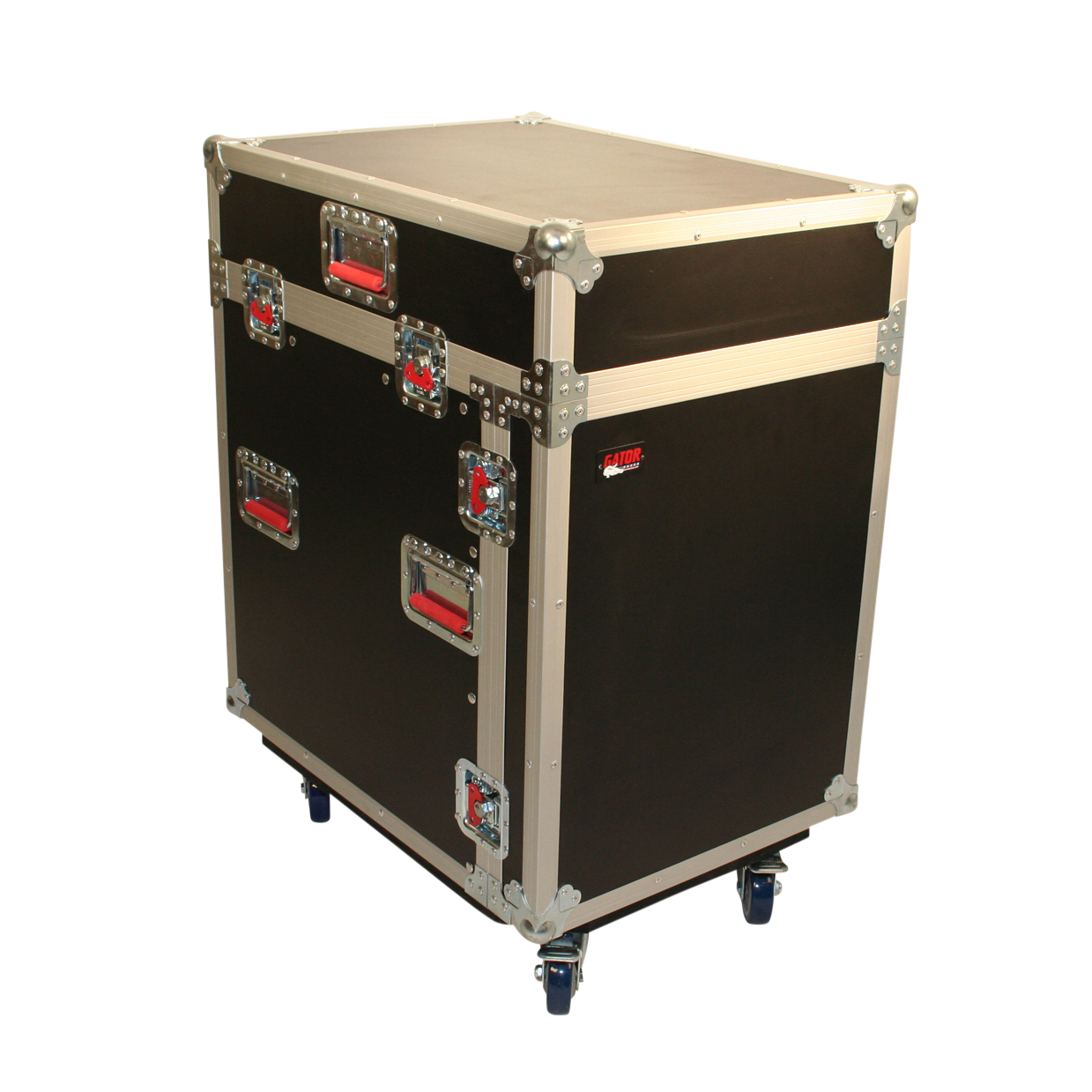 12U Top, 12U Side Audio Road Console Rack