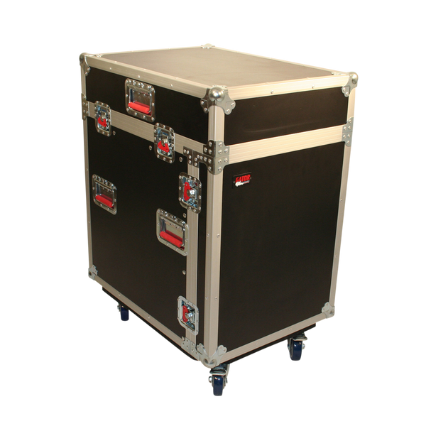 12U Top, 12U Side Audio Road Console Rack