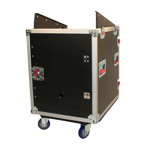 12U Top, 12U Side Audio Road Console Rack