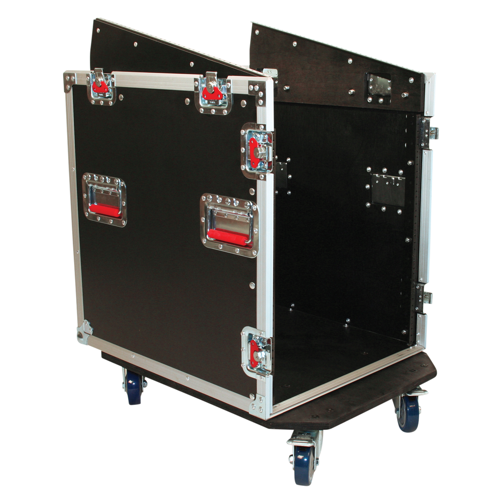 12U Top, 12U Side Audio Road Console Rack