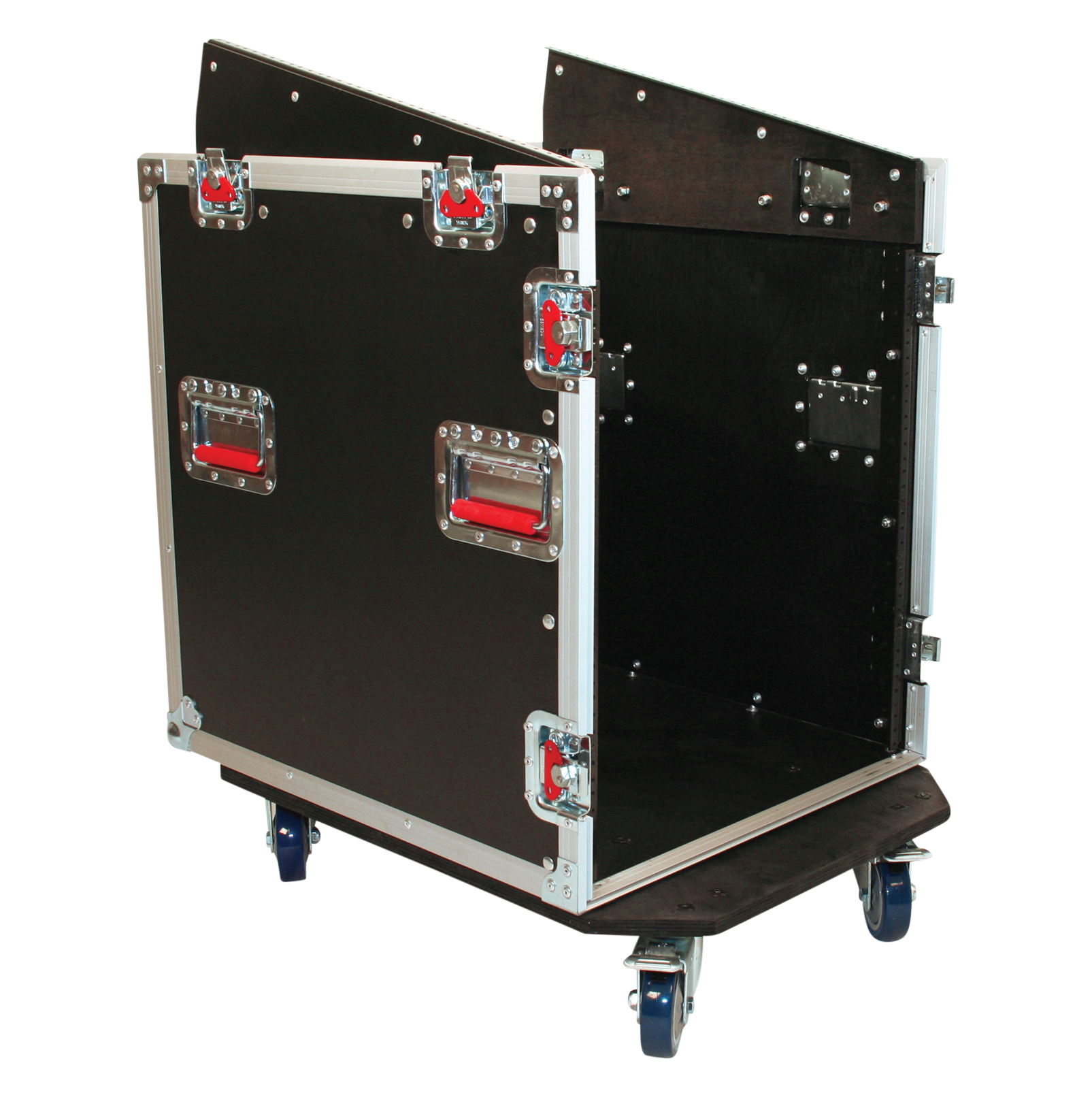12U Top, 12U Side Audio Road Console Rack