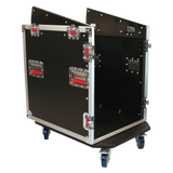 12U Top, 12U Side Audio Road Console Rack