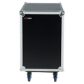 12U, 24" Deep Audio Road Rack Case w/ Casters
