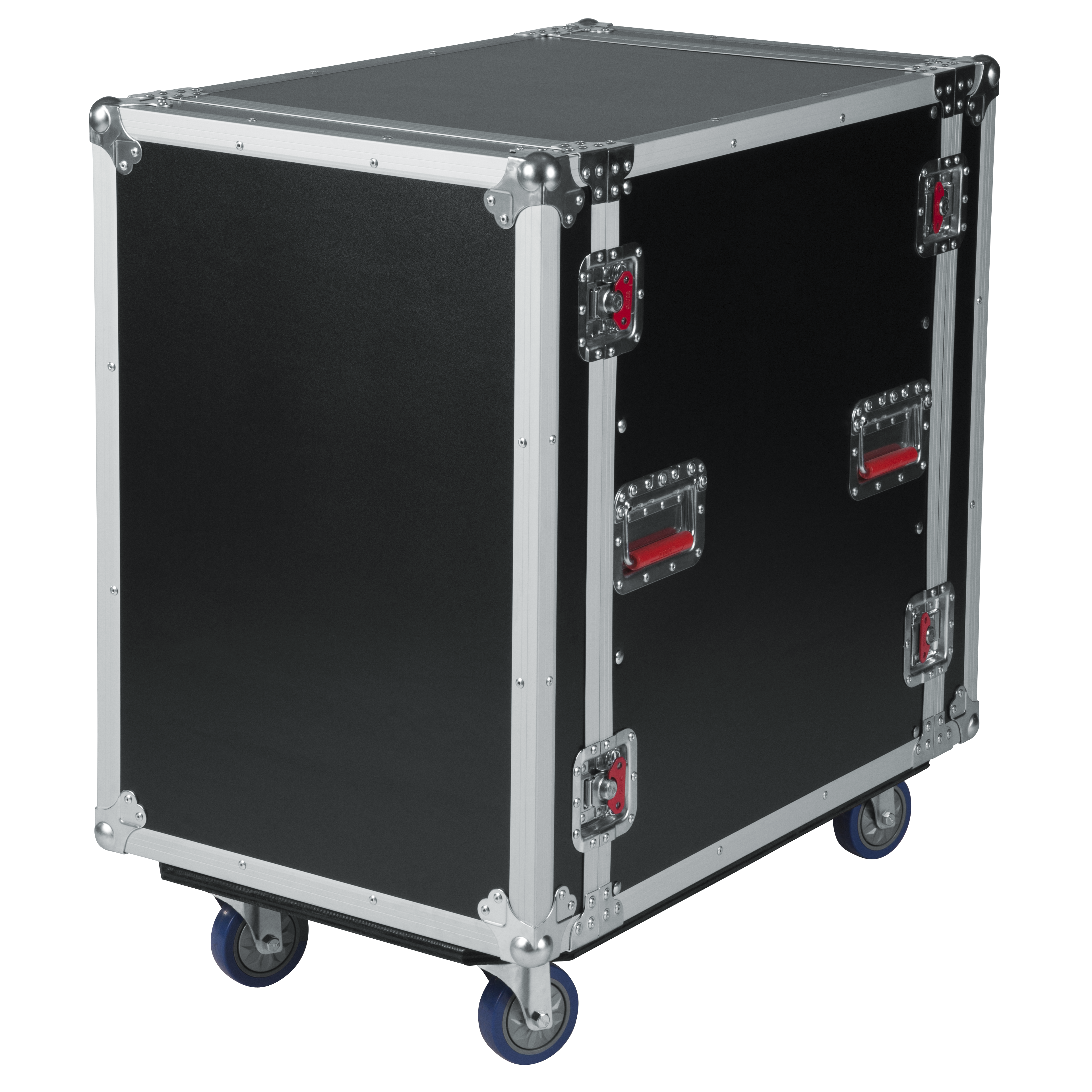 12U, 24" Deep Audio Road Rack Case w/ Casters
