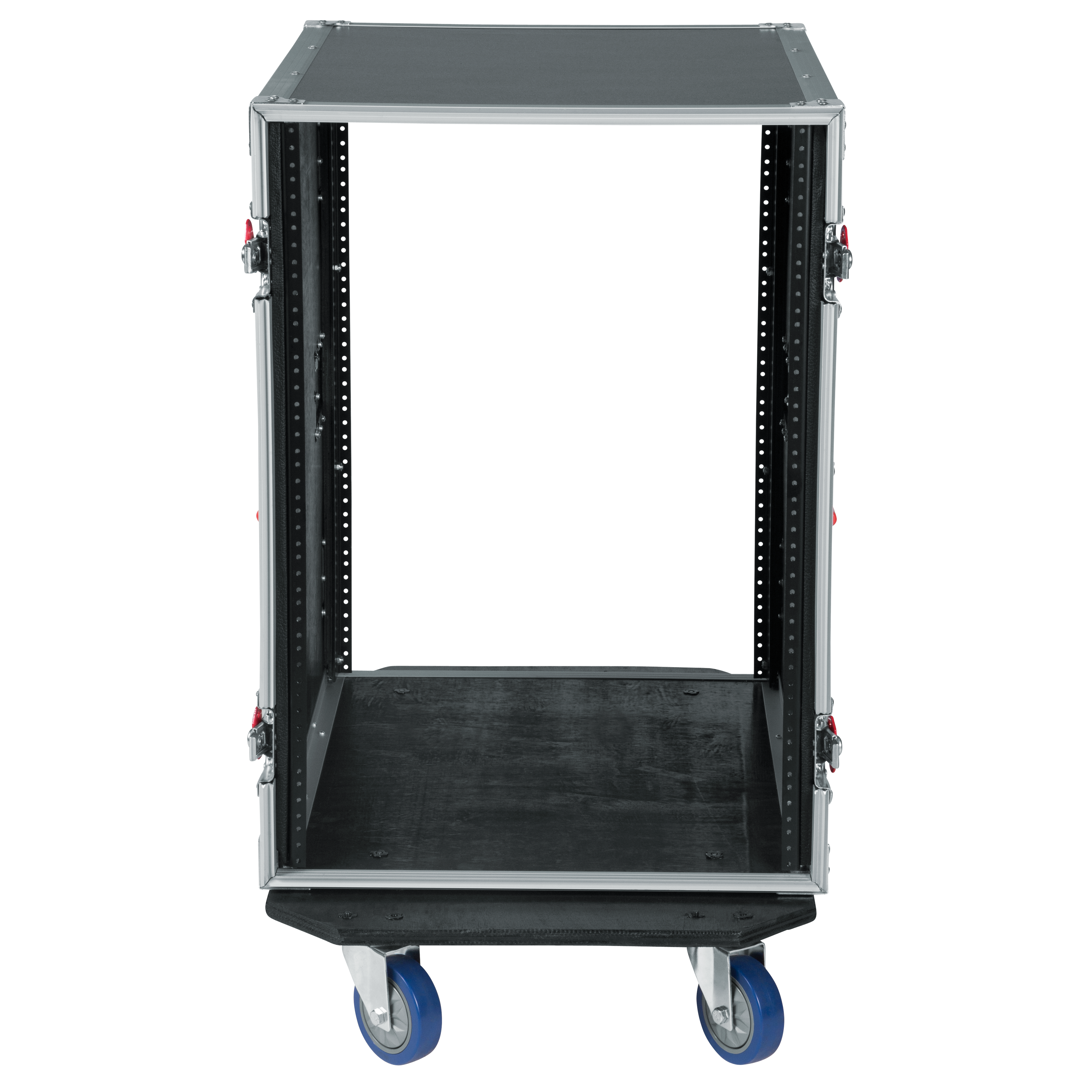 12U, 24" Deep Audio Road Rack Case w/ Casters