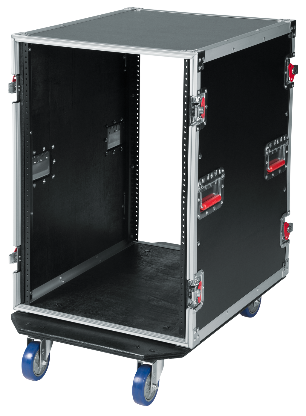 12U, 24" Deep Audio Road Rack Case w/ Casters