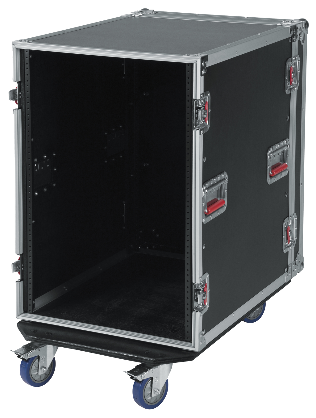 12U, 24" Deep Audio Road Rack Case w/ Casters