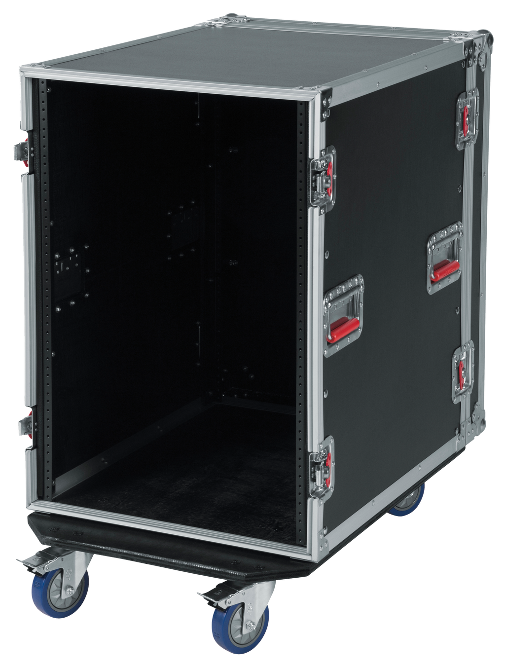 12U, 24" Deep Audio Road Rack Case w/ Casters