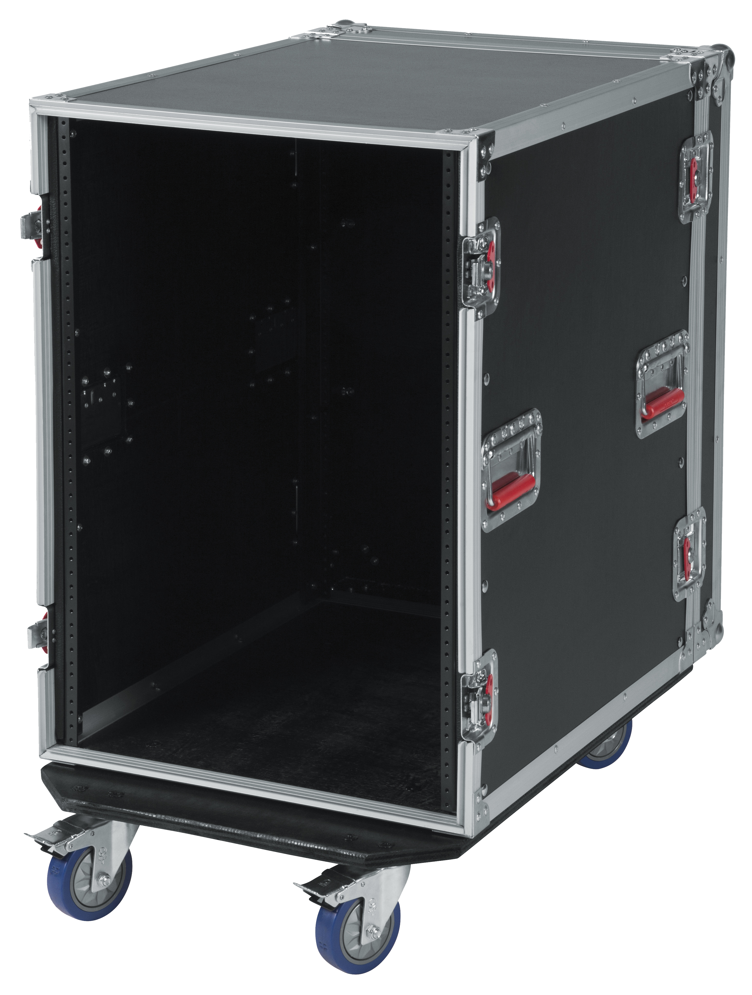 12U, 24" Deep Audio Road Rack Case w/ Casters
