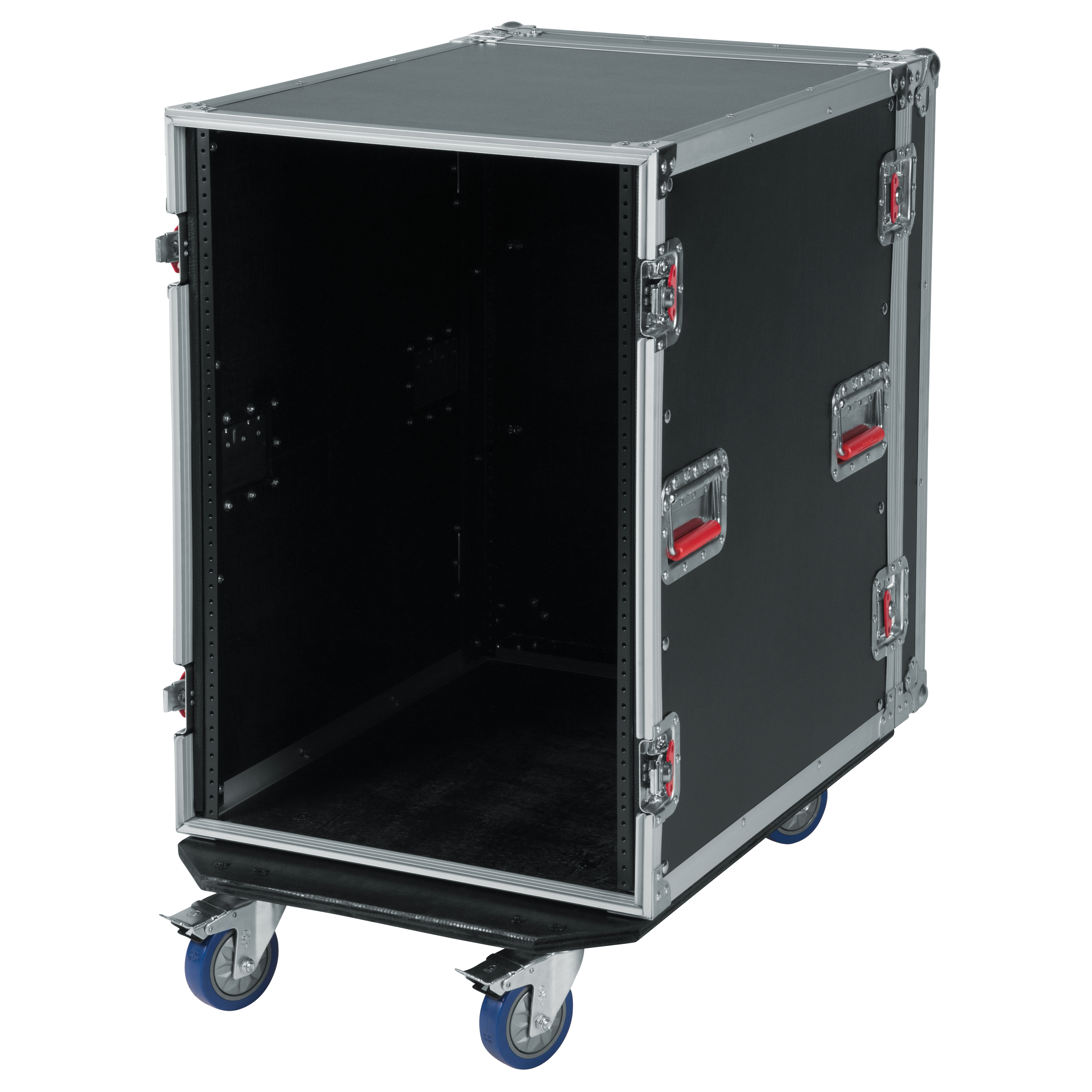 12U, 24" Deep Audio Road Rack Case w/ Casters