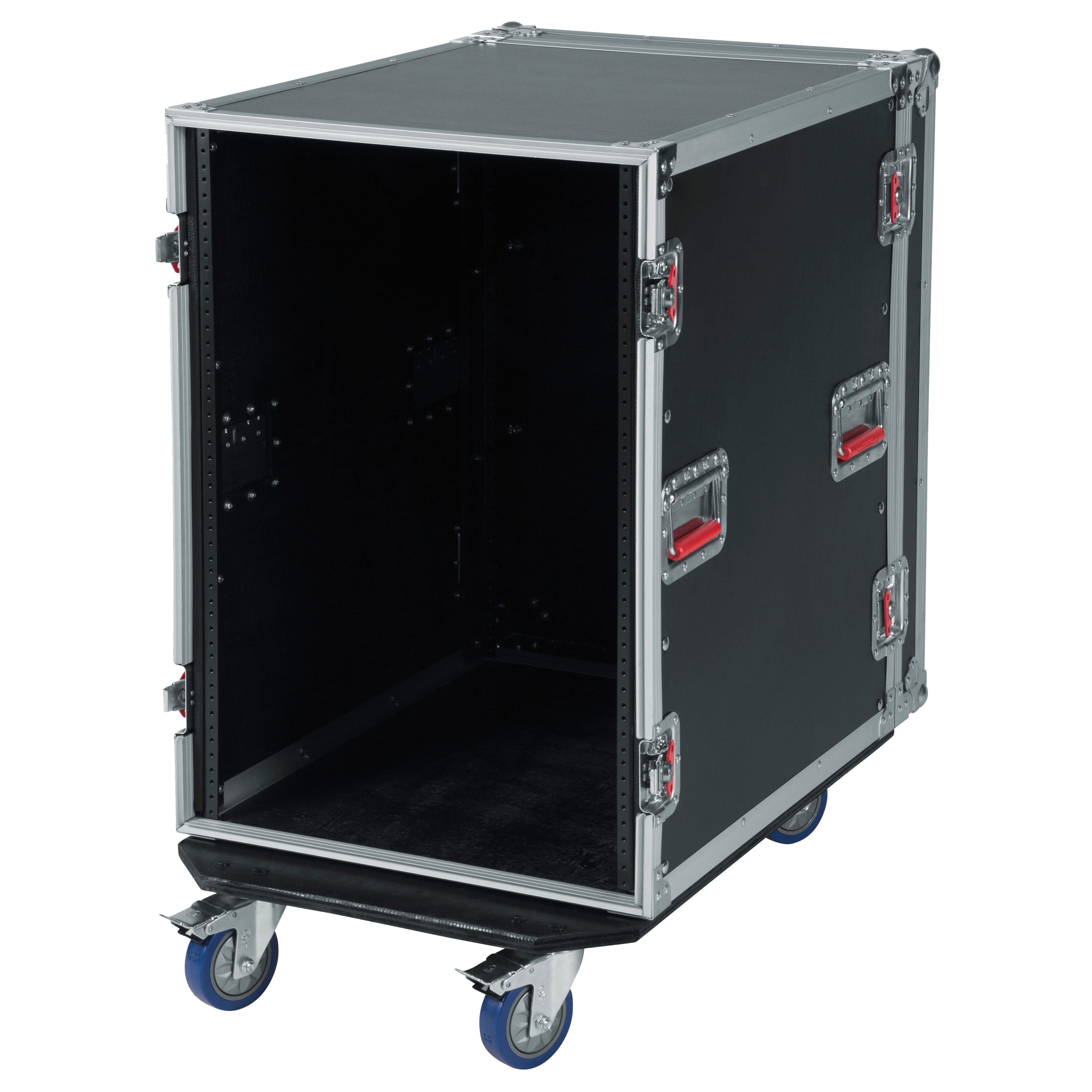 12U, 24" Deep Audio Road Rack Case w/ Casters