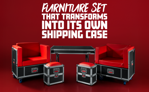 Furniture Set - Transforms into  Shipping Case