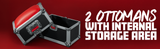 Furniture Set - Transforms into  Shipping Case