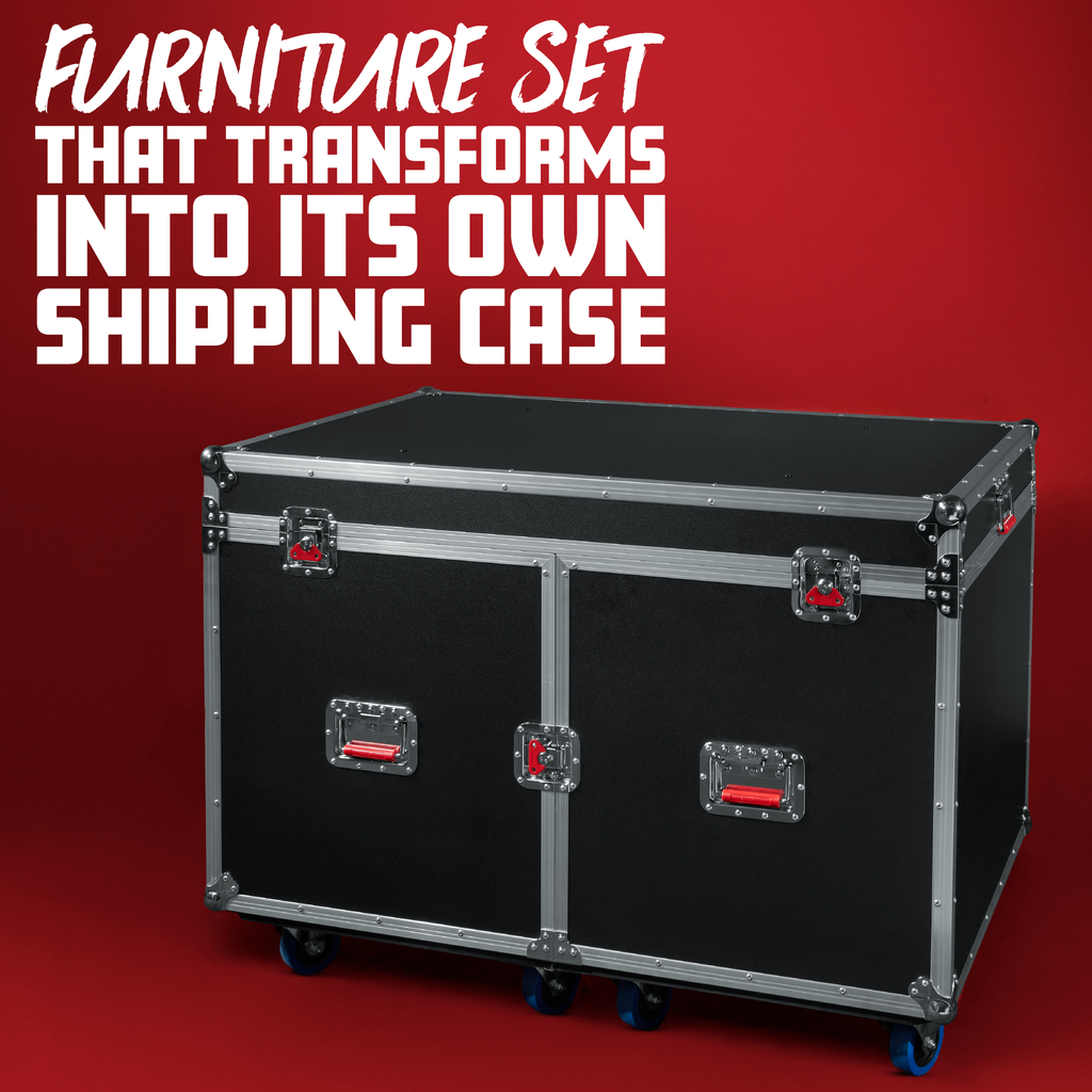 Furniture Set - Transforms into  Shipping Case