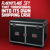 Furniture Set - Transforms into  Shipping Case