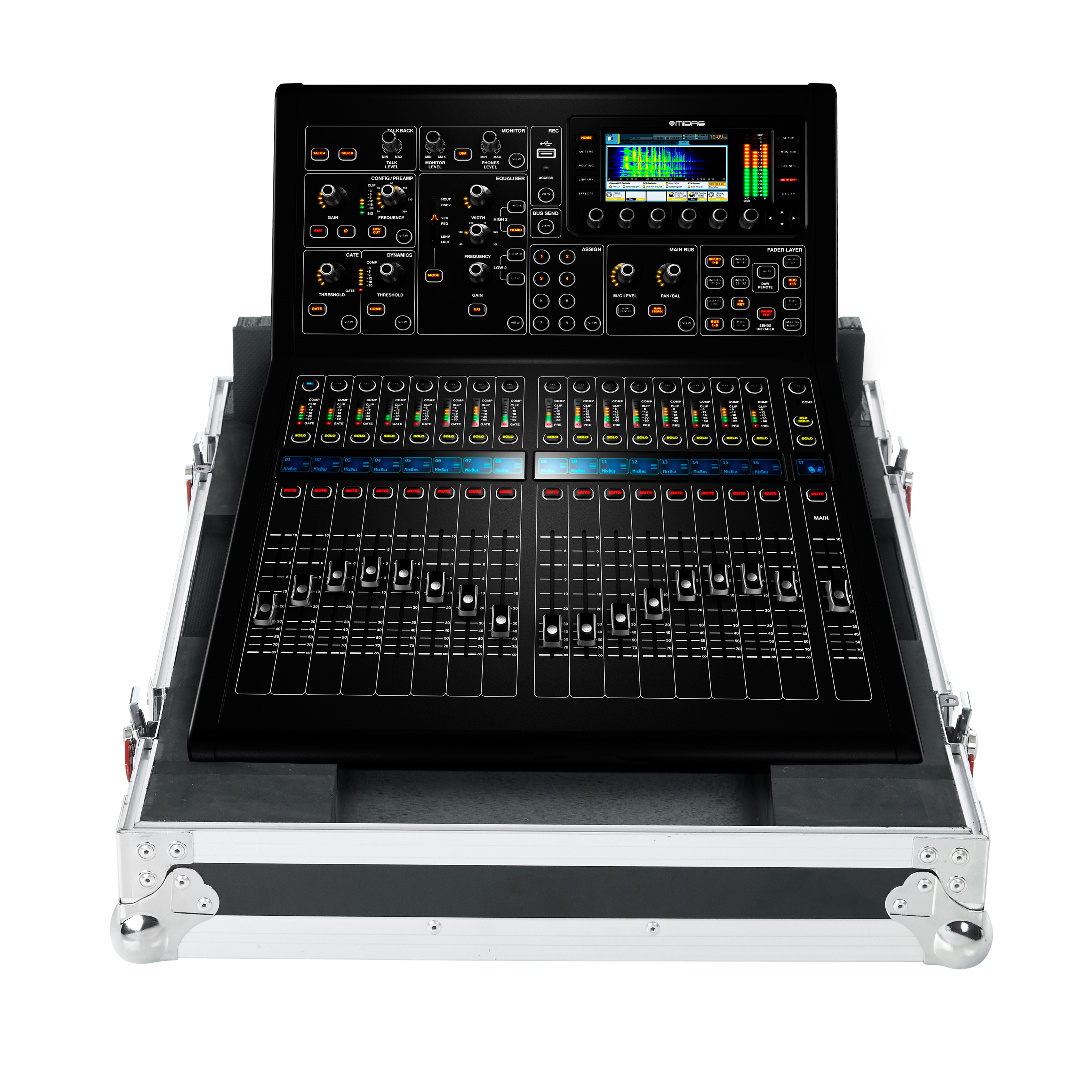 G-TOUR case for Midas M32R. No Doghouse