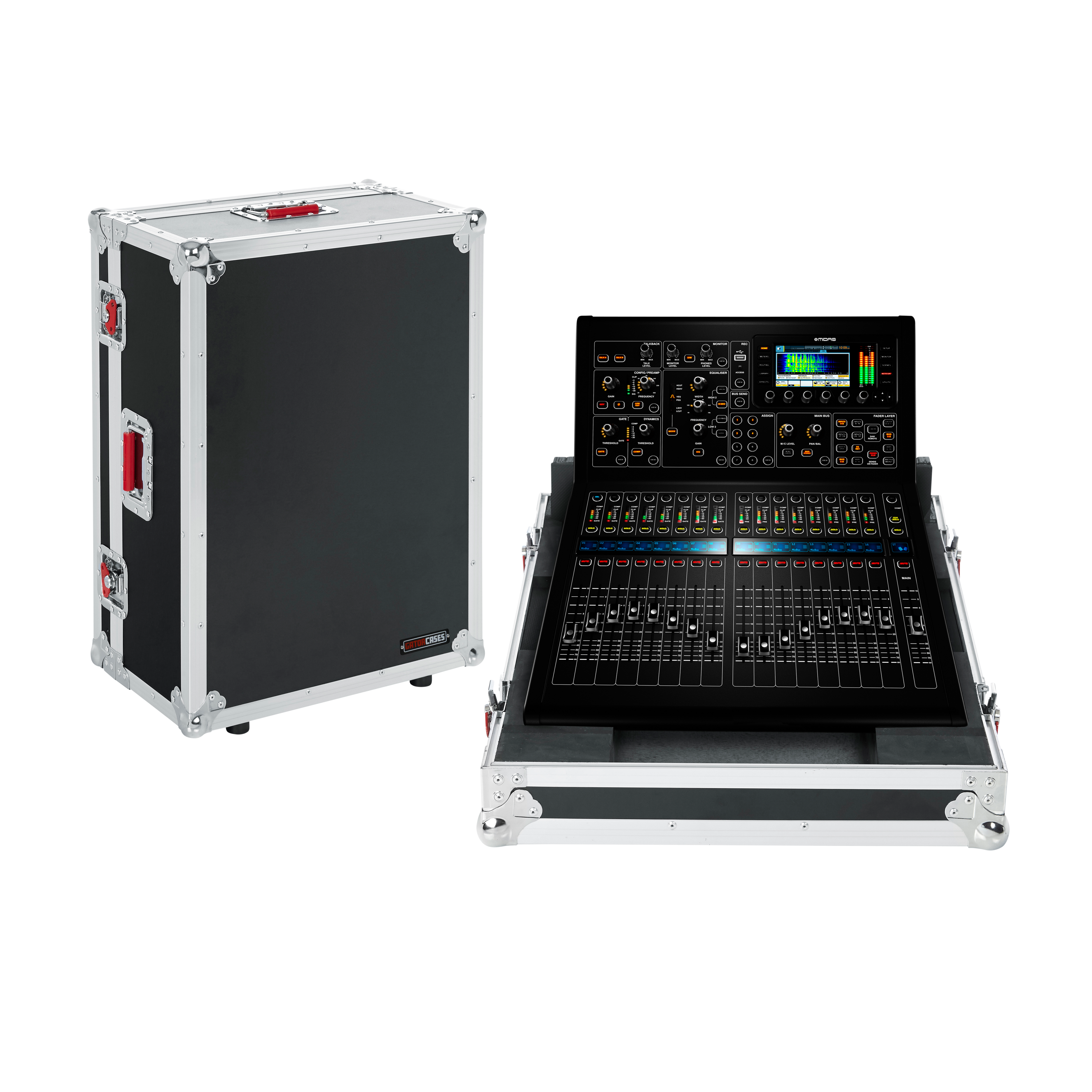 G-TOUR case for Midas M32R. No Doghouse