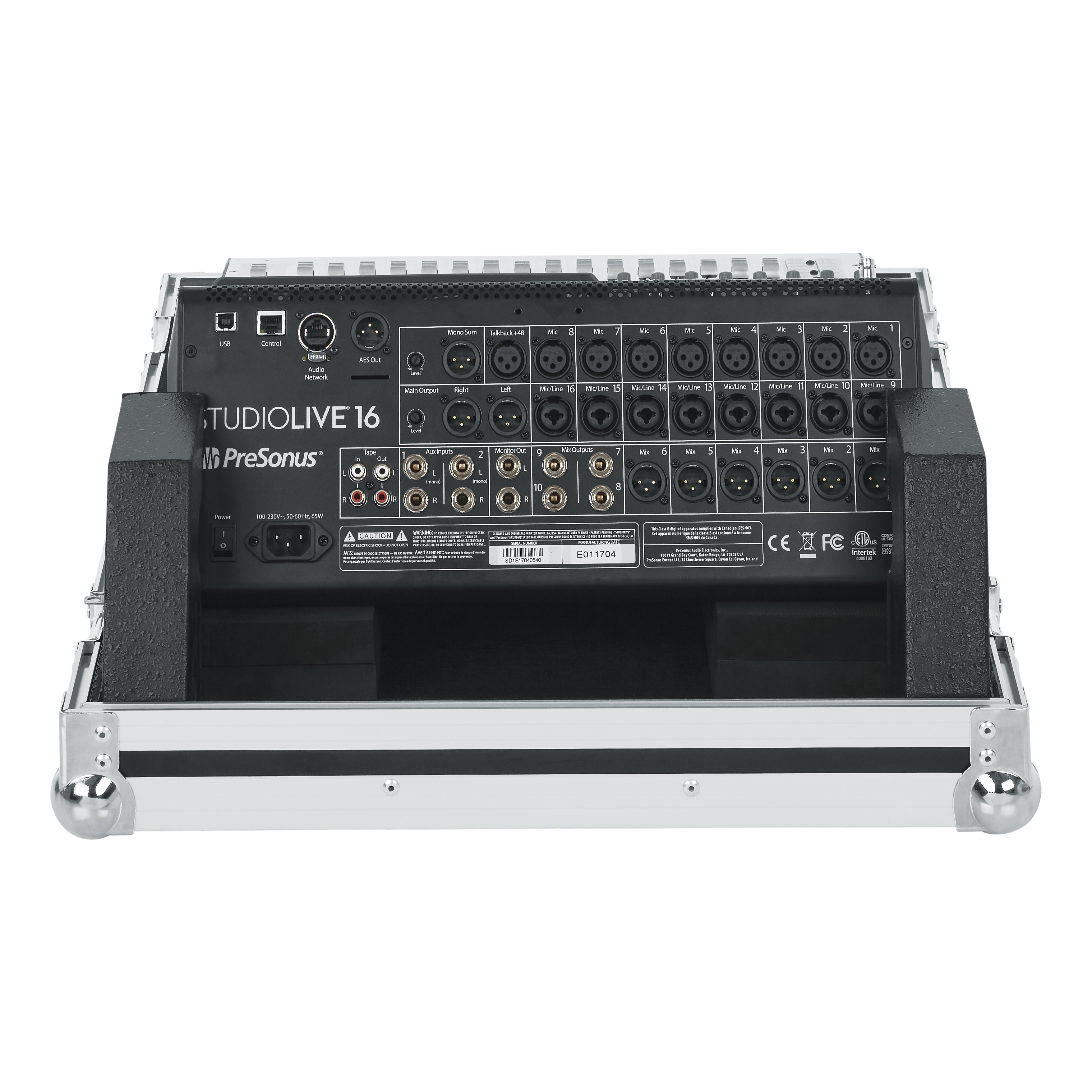 Custom Flight Case for the Presonus SL16 Mixer