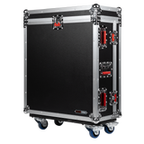 GTOUR Road Case with Doghouse for A&H Qu-6 & Qu-6D