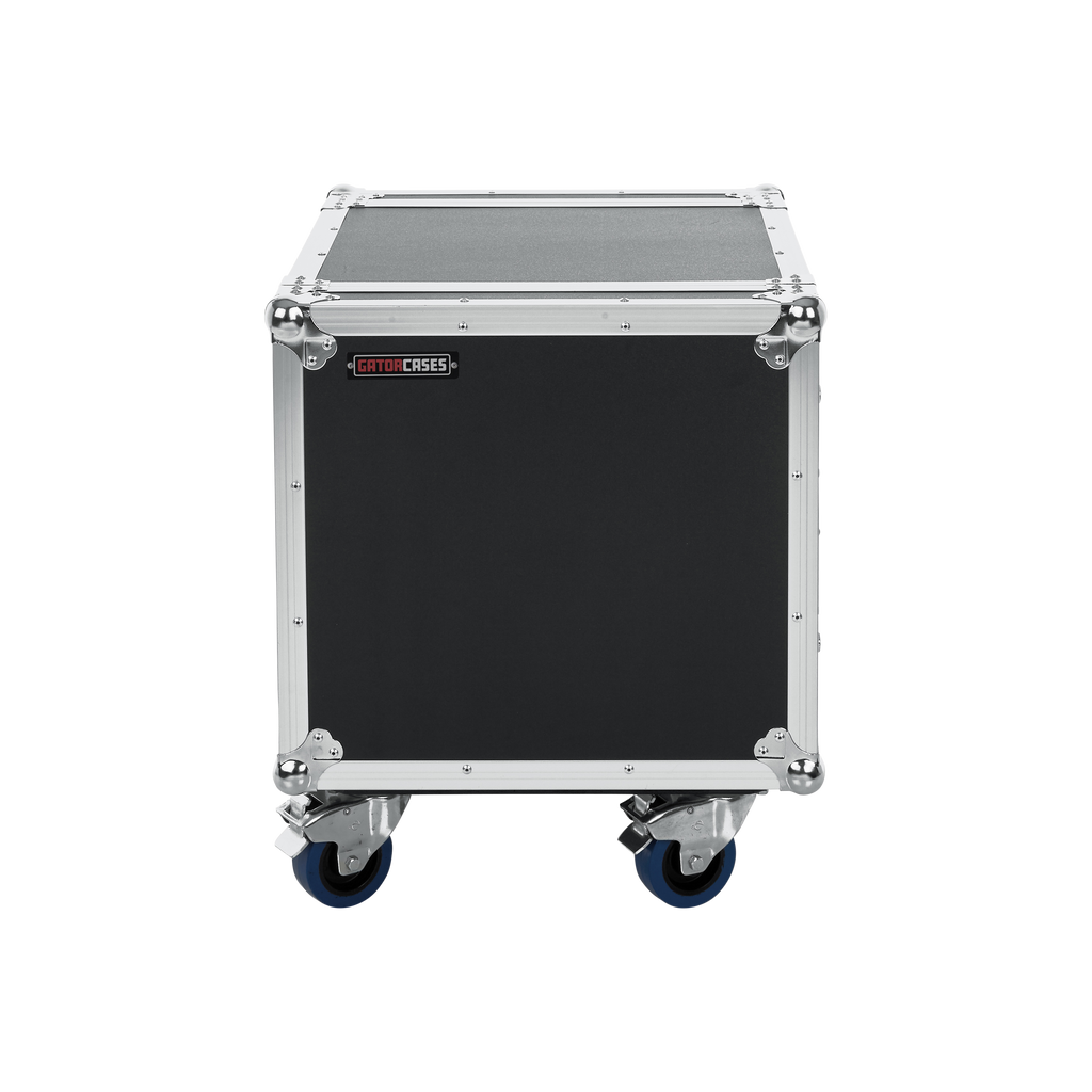 10U, Standard Audio Road Rack w/ Casters