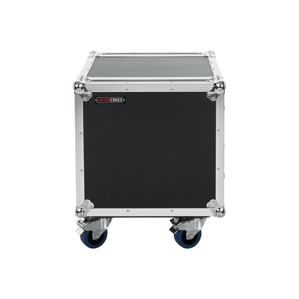 10U, Standard Audio Road Rack w/ Casters