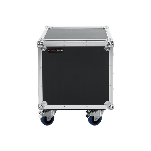 10U, Standard Audio Road Rack w/ Casters