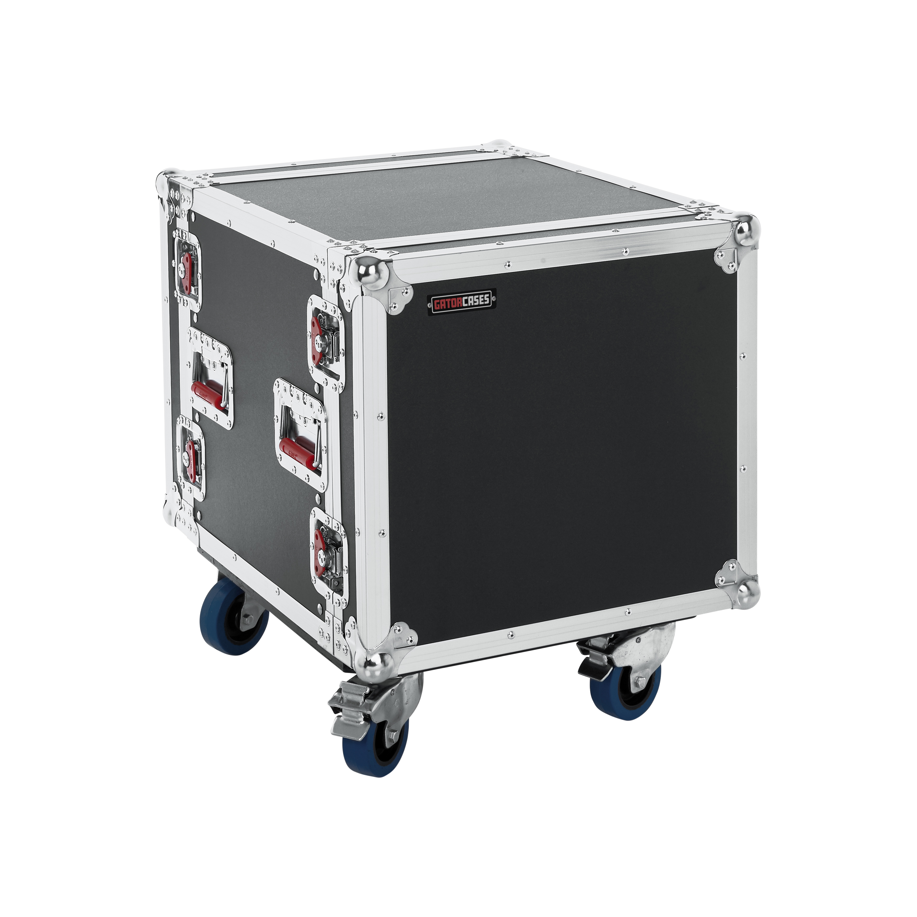 10U, Standard Audio Road Rack w/ Casters