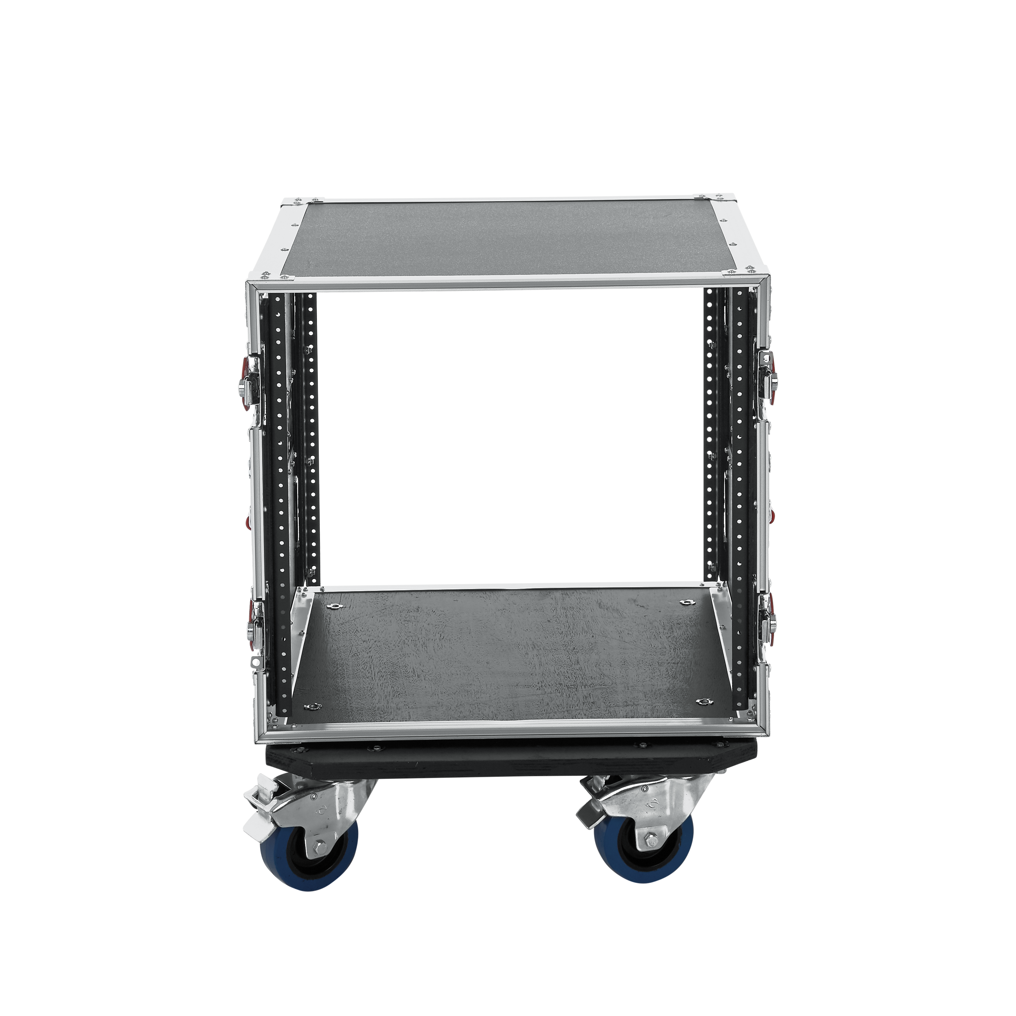 10U, Standard Audio Road Rack w/ Casters