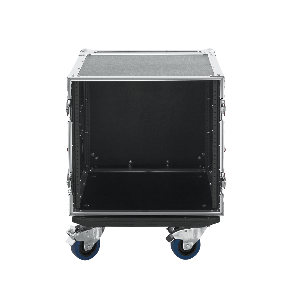 10U, Standard Audio Road Rack w/ Casters