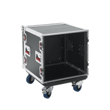 10U, Standard Audio Road Rack w/ Casters