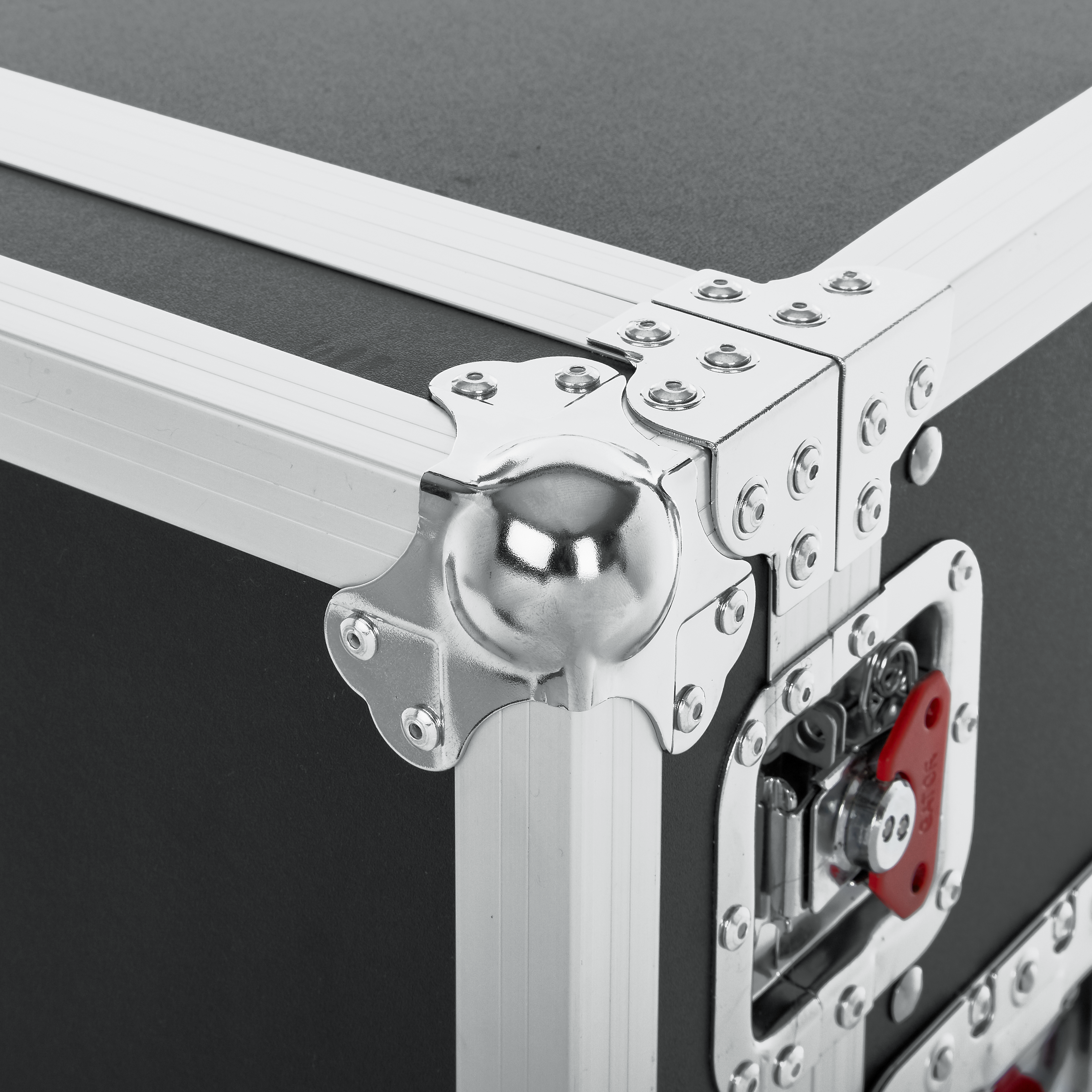 10U, Standard Audio Road Rack w/ Casters