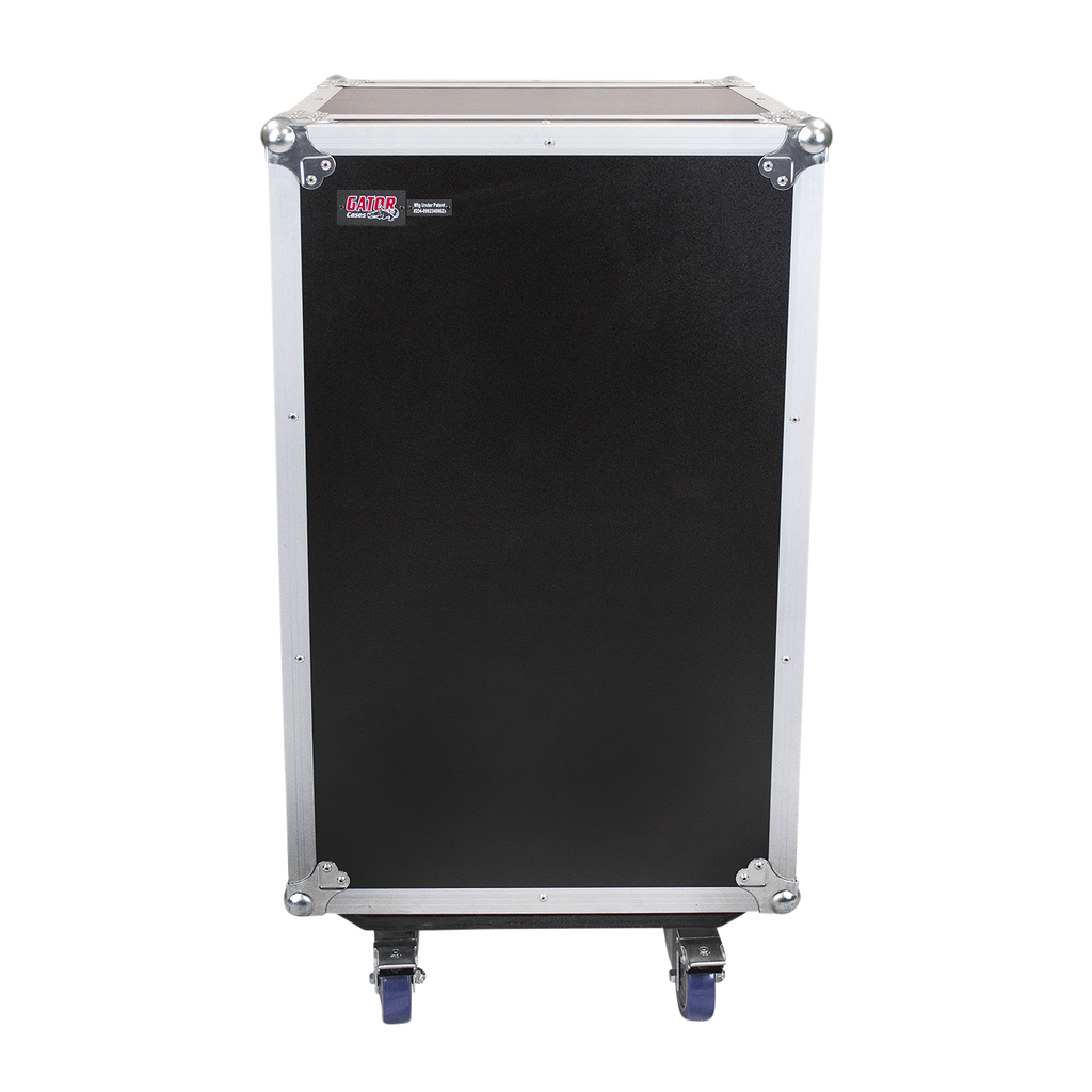 10U Top, 12U Side Audio Road Rack Case