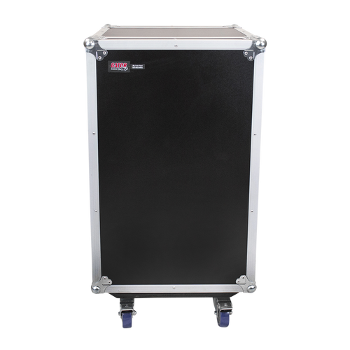 10U Top, 12U Side Audio Road Rack Case