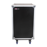 10U Top, 12U Side Audio Road Rack Case