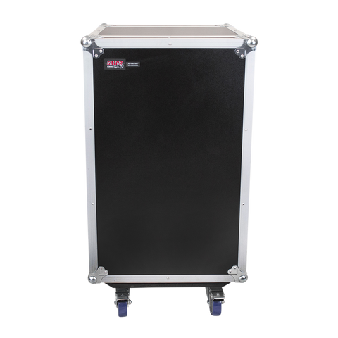 10U Top, 12U Side Audio Road Rack Case