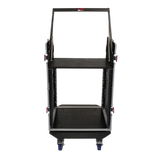 10U Top, 12U Side Audio Road Rack Case