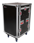 10U Top, 12U Side Audio Road Rack Case