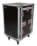 10U Top, 12U Side Audio Road Rack Case
