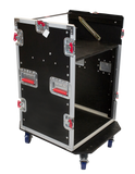 10U Top, 12U Side Audio Road Rack Case