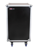 10U Top, 12U Side Audio Road Rack Case